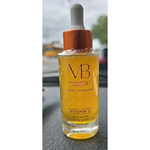 MEANINGFUL BEAUTY VITAMIN C Bi-PHASE BRIGHTENING OIL W/ ACTIVATED C TECHNOLOGY. - Picture 1 of 3